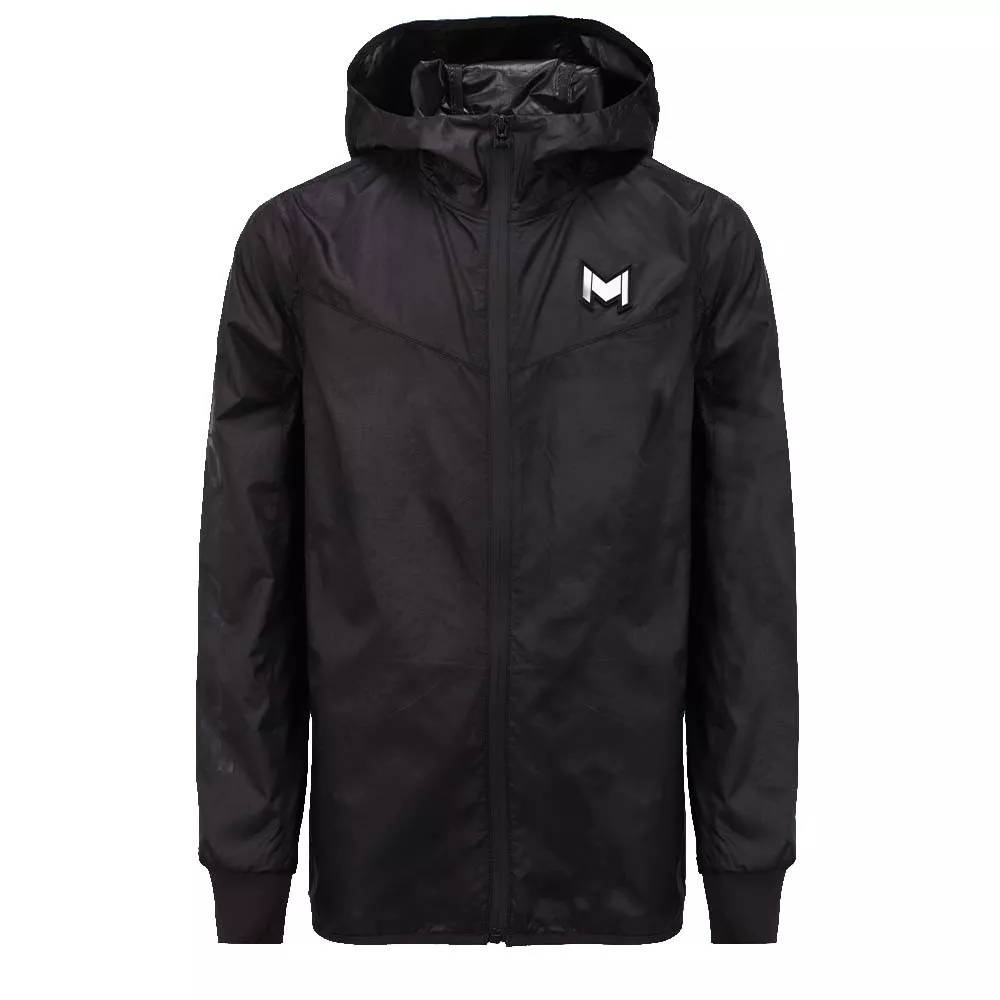 Veste à capuche Mouratoglou Fille Noir