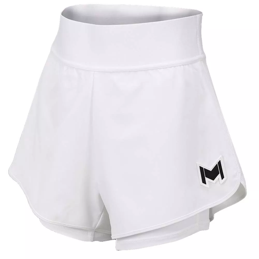 Short Mouratoglou Match Fille Blanc