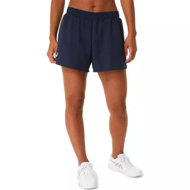 Asics Court Shorts Dames Marineblauw