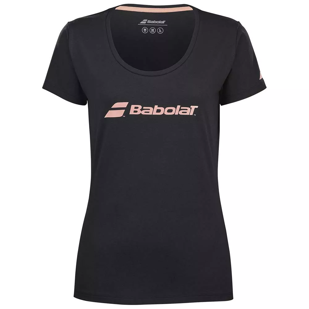 T-Shirt Babolat Exercise Femme Noir
