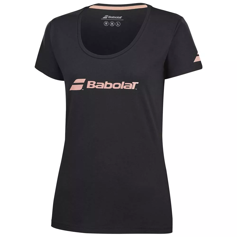 T-Shirt Babolat Exercise Femme Noir