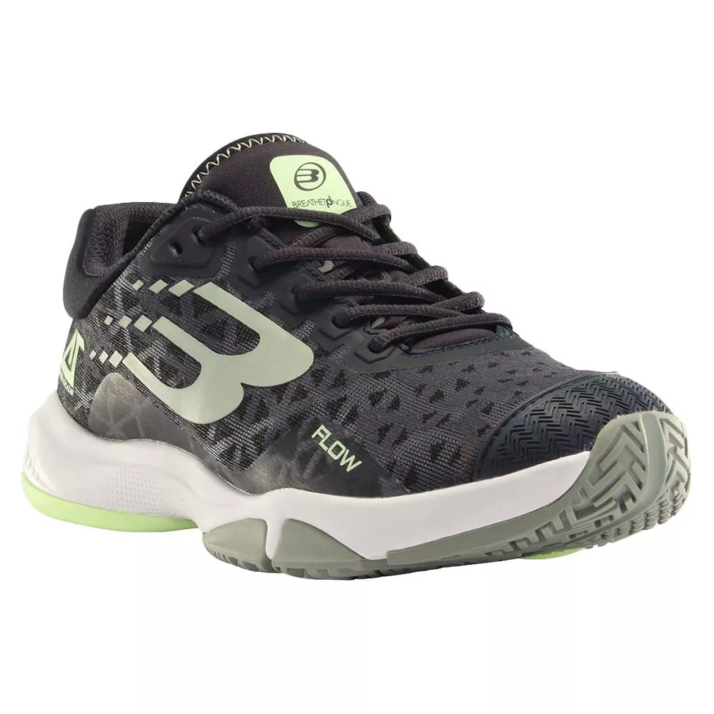 Bullpadel Flow Hybrid Fly 23I Damesschoenen Zwart/Fuchsia