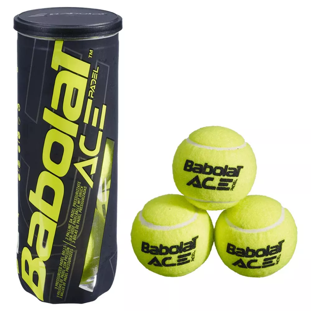 Babolat Court Padel 3 stuks geel