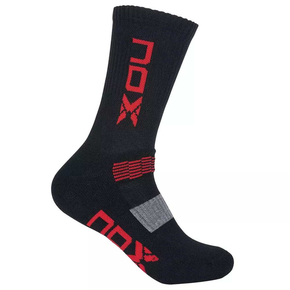 Chaussettes Nox Crew Noir / Rouge