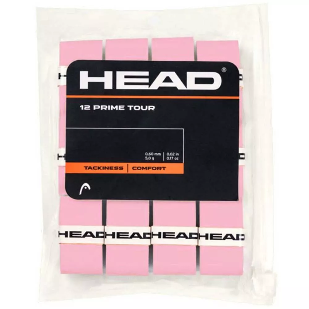Head Overgrip Prime Tour x 12 Roze