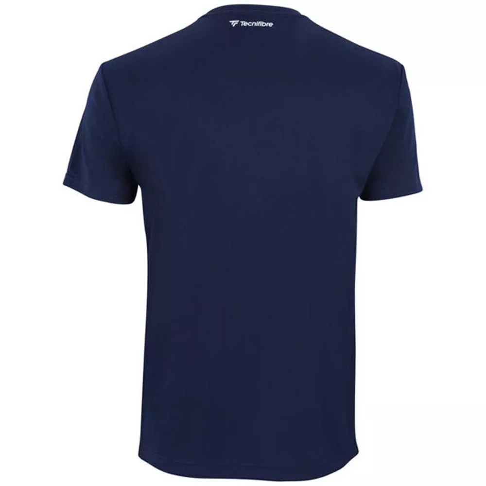 T-Shirt Tecnifibre Team Tech Garçon Bleu Marine