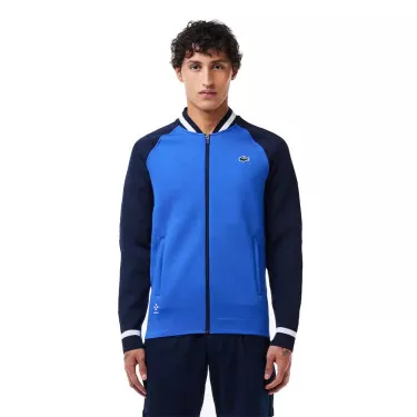 Veste zippée Lacoste Tennis x Daniil Medvedev Bleu / Bleu marine