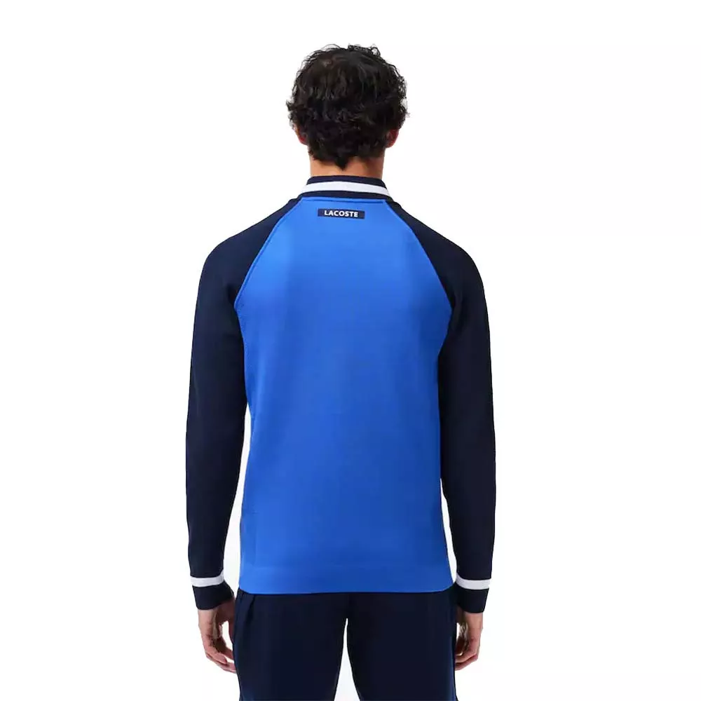 Veste zippée Lacoste Tennis x Daniil Medvedev Bleu / Bleu marine