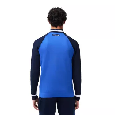 Veste zippée Lacoste Tennis x Daniil Medvedev Bleu / Bleu marine