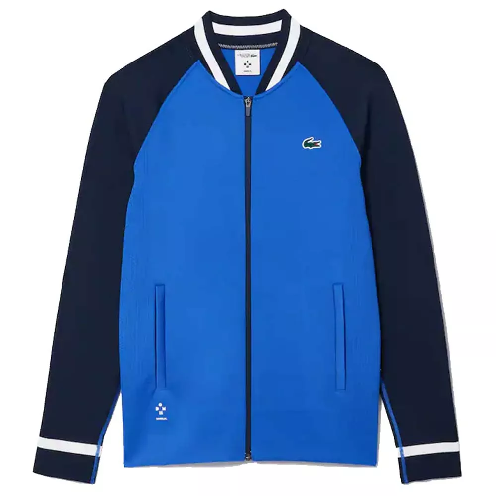 Veste zippée Lacoste Tennis x Daniil Medvedev Bleu / Bleu marine