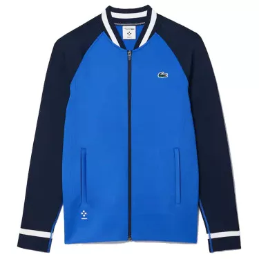 Veste zippée Lacoste Tennis x Daniil Medvedev Bleu / Bleu marine