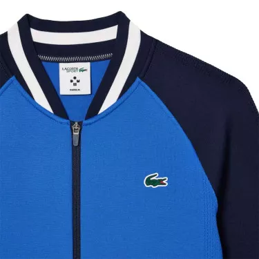 Veste zippée Lacoste Tennis x Daniil Medvedev Bleu / Bleu marine