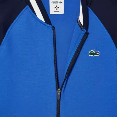 Veste zippée Lacoste Tennis x Daniil Medvedev Bleu / Bleu marine