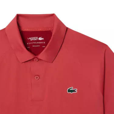 Lacoste Tennispolo Novak Djokovic Rood