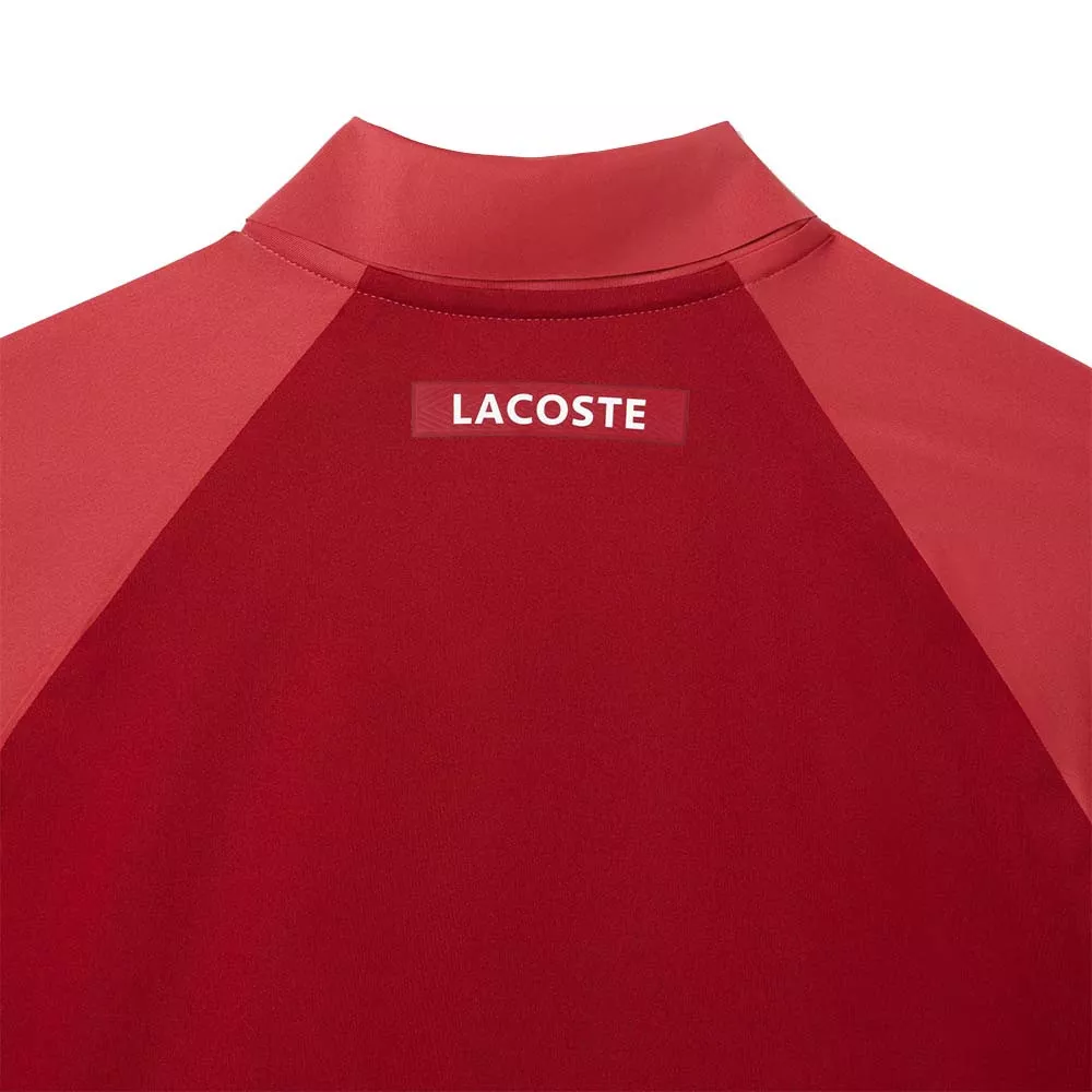 Lacoste Tennispolo Novak Djokovic Rood
