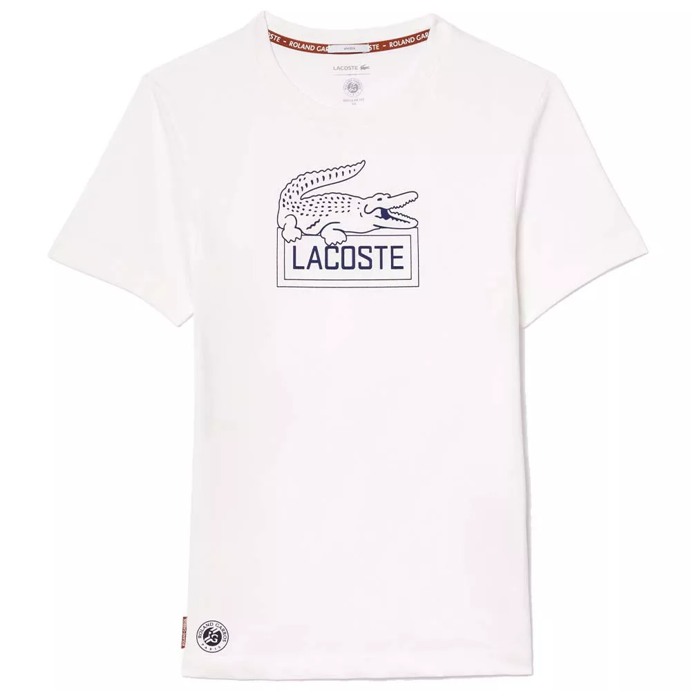 Lacoste Sport Roland Garros Unisex Marineblauw T-shirt