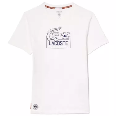 Lacoste Sport Roland Garros Unisex Marineblauw T-shirt