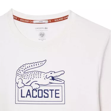 Lacoste Sport Roland Garros Unisex Marineblauw T-shirt