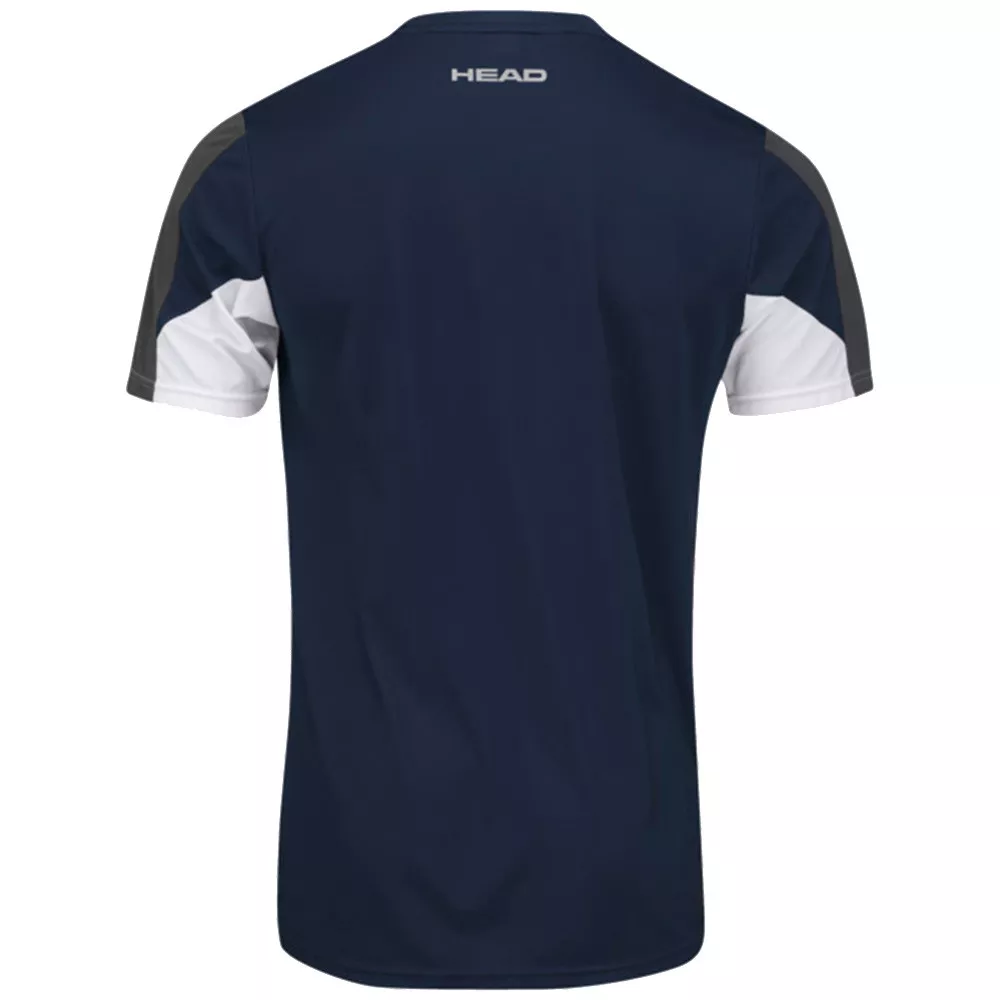 T-Shirt Head Junior Club Tech marineblauw
