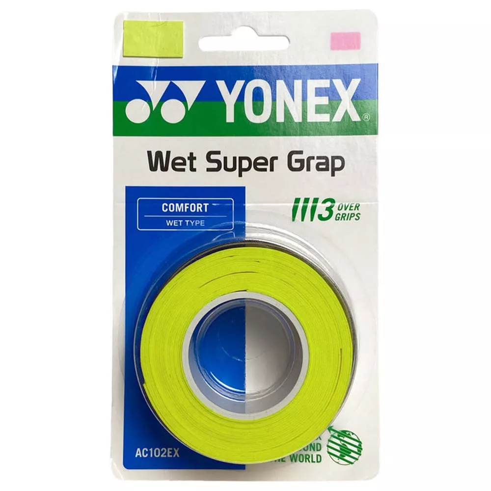 Yonex Wet Super Grap Turkoois x 3 overgrips