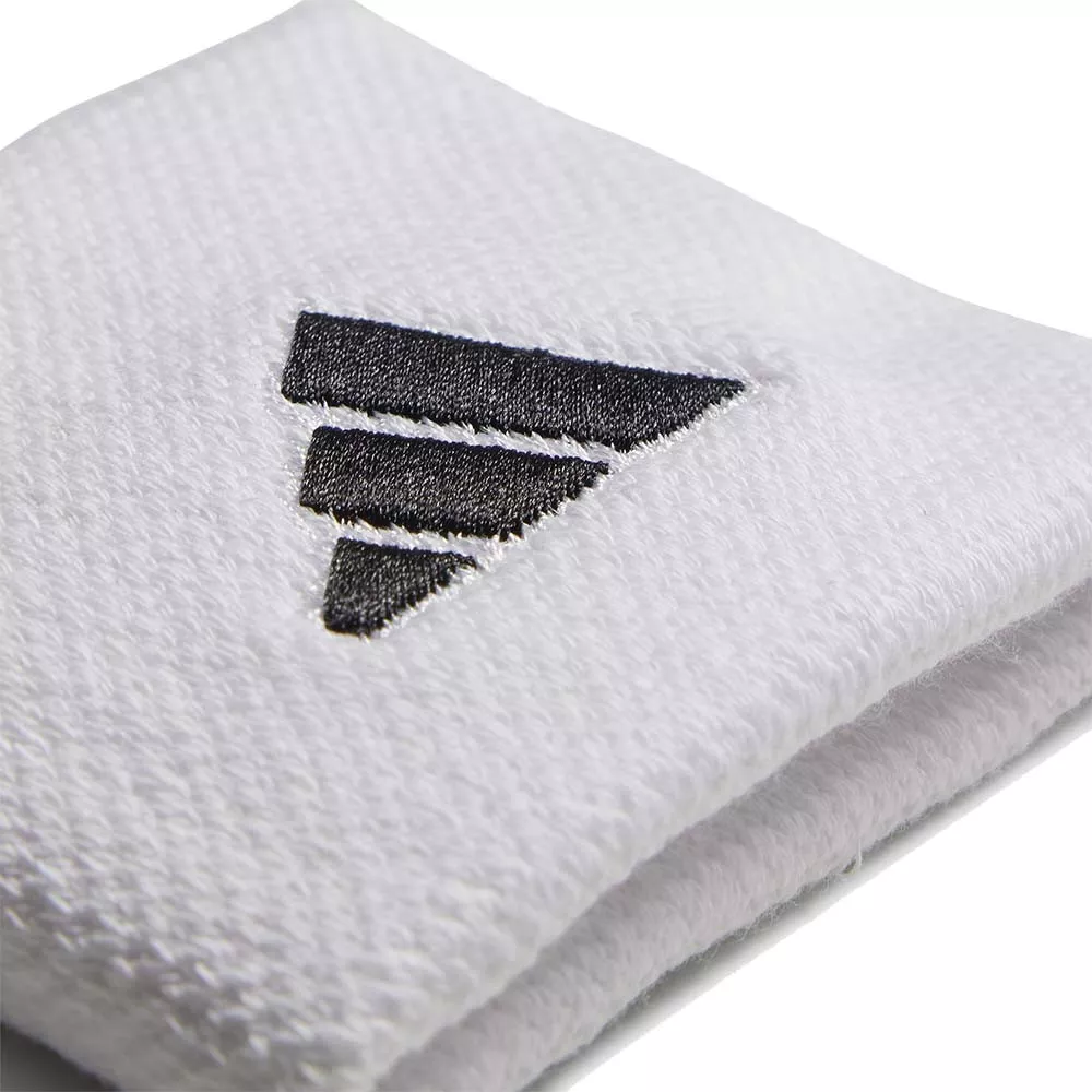 Serre-Poignets Adidas Blanc x 2