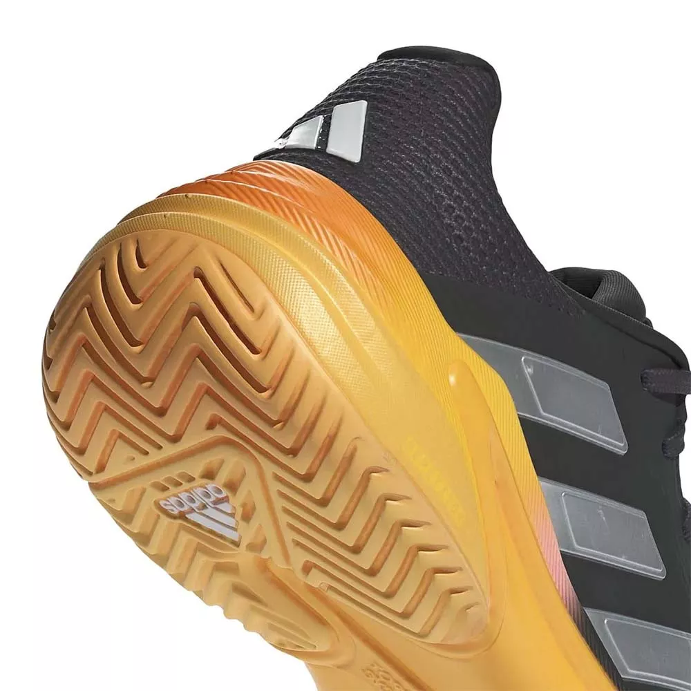 Chaussures Adidas Barricade 13 Femme Noir / Orange