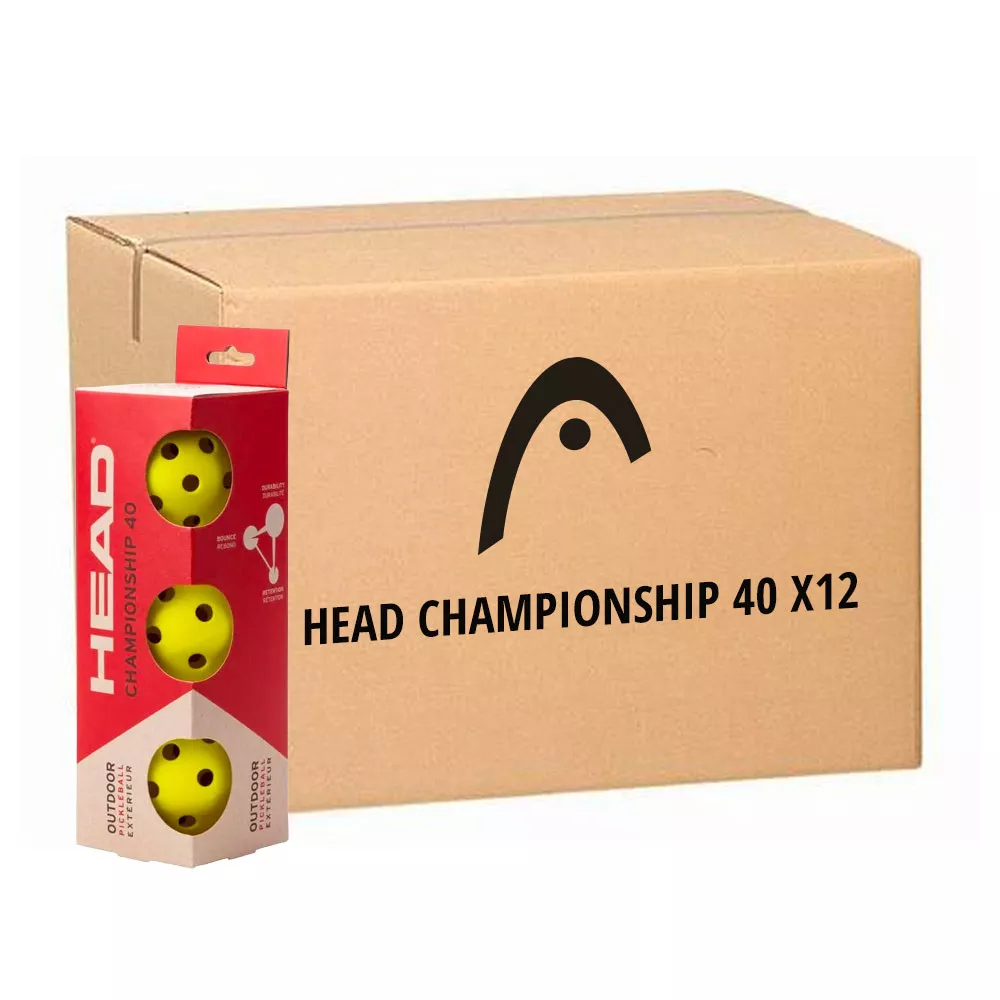 12 Dozen van 3 Head Championship 40 Pickleball Ballen