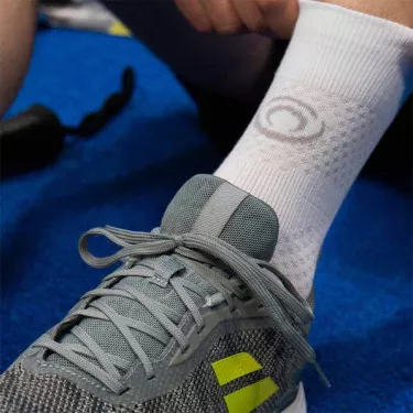 Chaussettes BV Sport Padel Haute Blanc