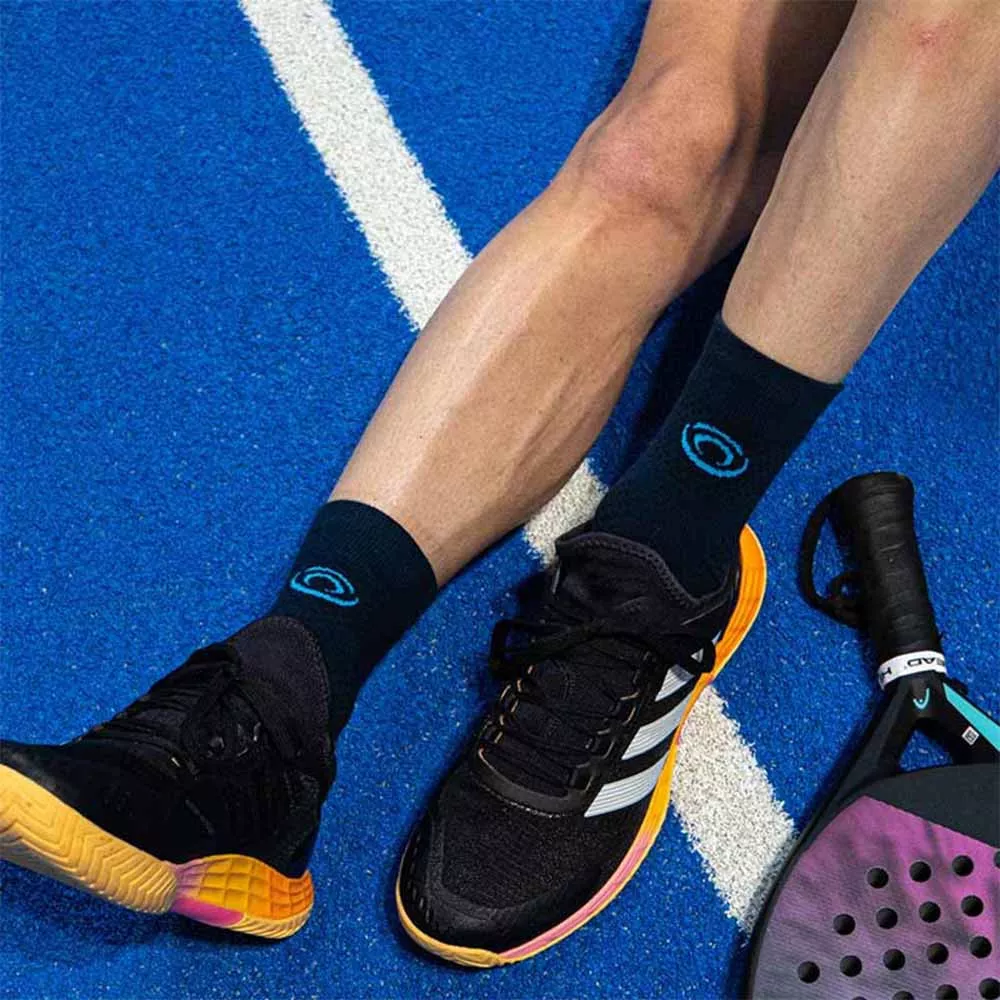 BV Sport Padel Hoge Sokken Zwart