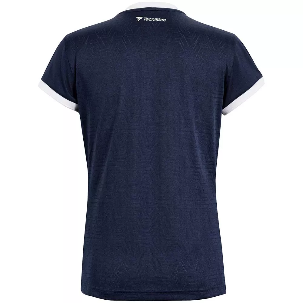 Polo Tecnifibre Team Mesh Femme Bleu Marine