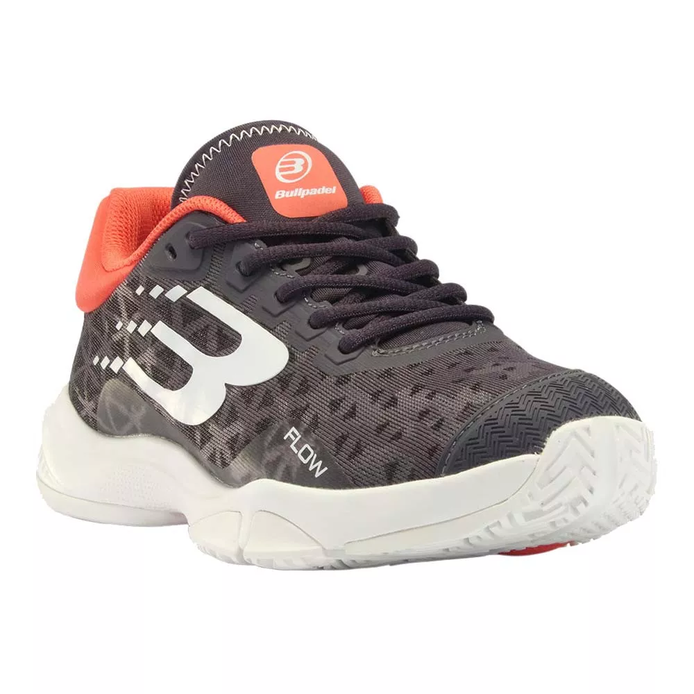 Chaussures Bullpadel Flow 24I Femme Noir / Orange