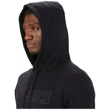 Sweat à capuche Asics Logo Noir