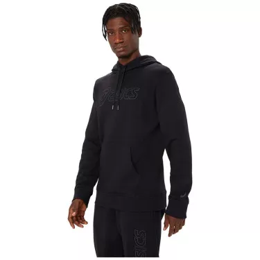 Sweat à capuche Asics Logo Noir