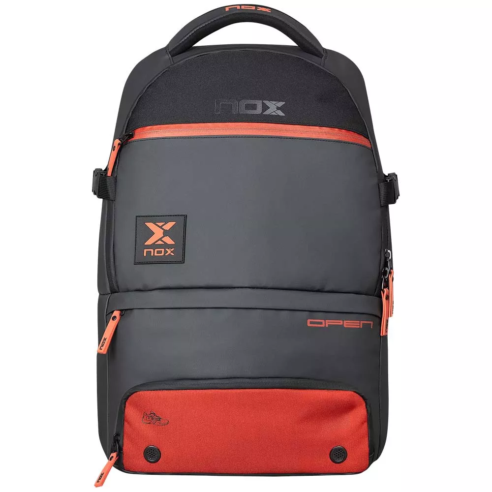 Nox Luxury Open Series Zwart / Rood rugzak