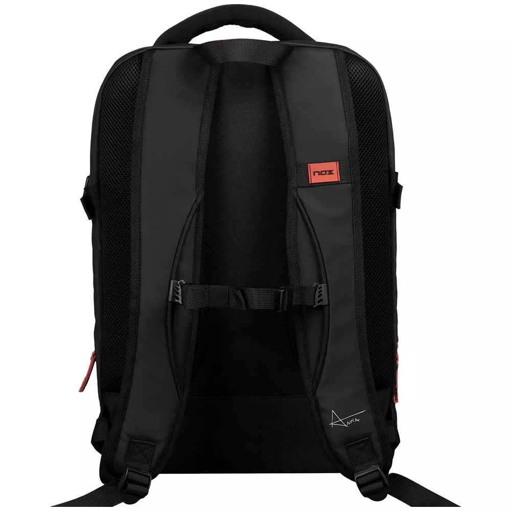 Nox Luxury Open Series Zwart / Rood rugzak
