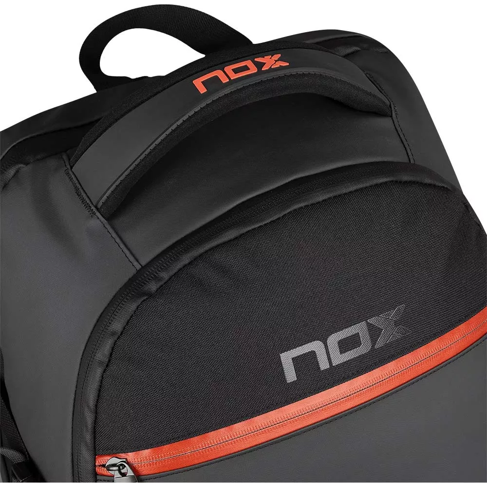 Nox Luxury Open Series Zwart / Rood rugzak
