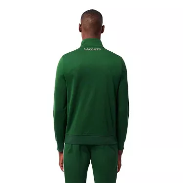 Veste zippée Lacoste Tennis Vert / Blanc