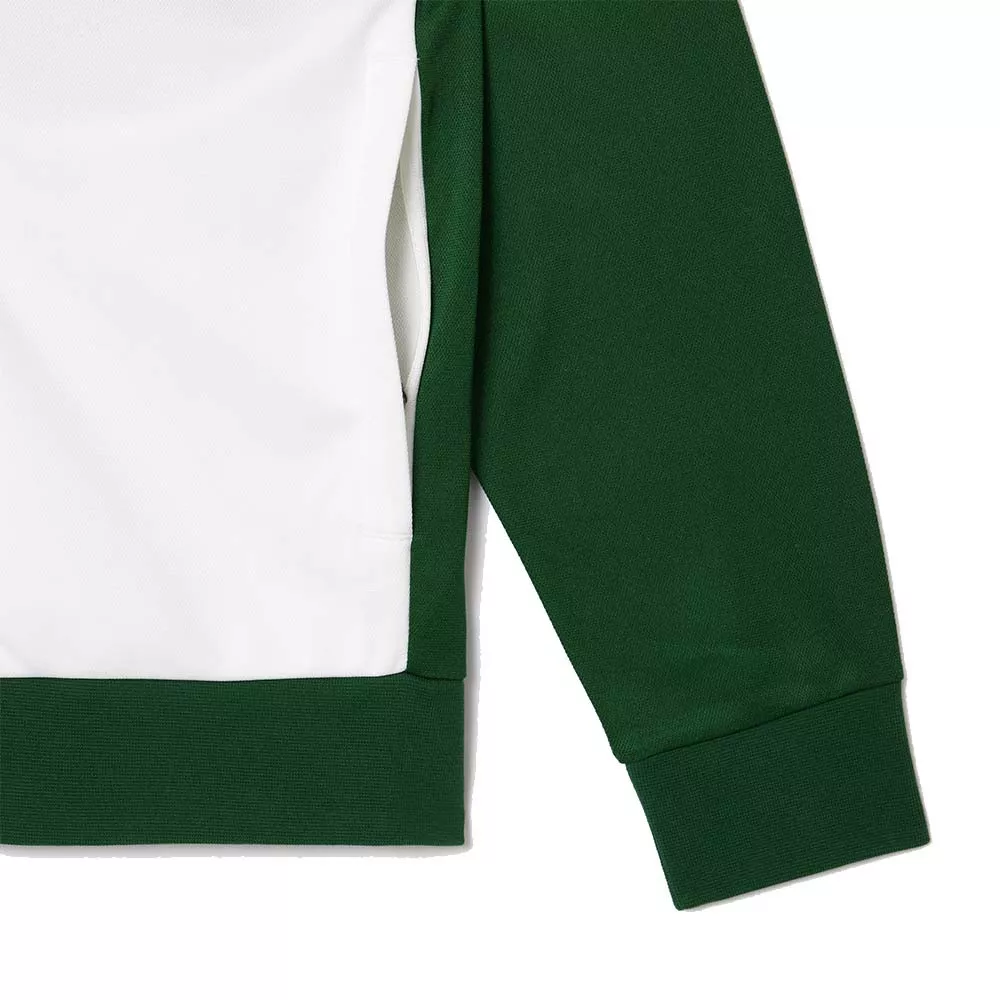 Veste zippée Lacoste Tennis Vert / Blanc