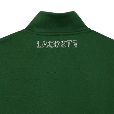 Veste zippée Lacoste Tennis Vert / Blanc