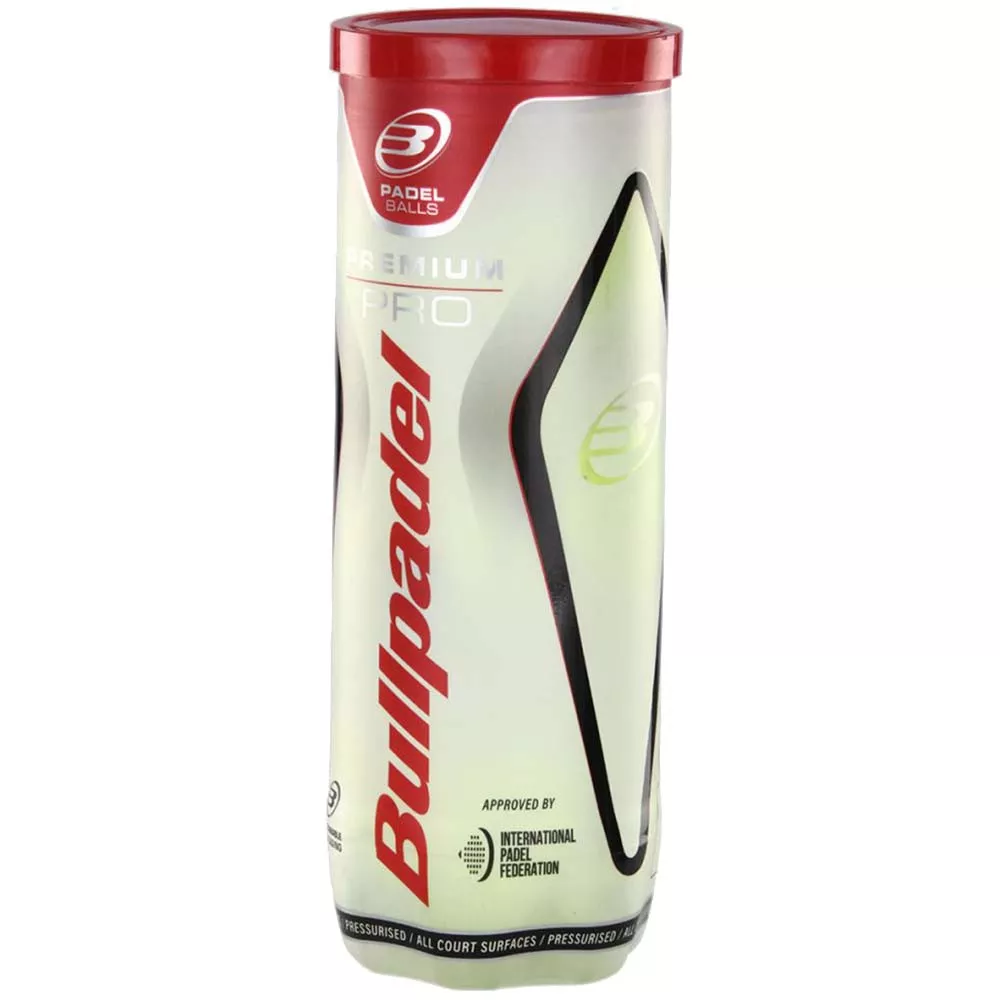Bullpadel Premium Pro 3 stuks geel
