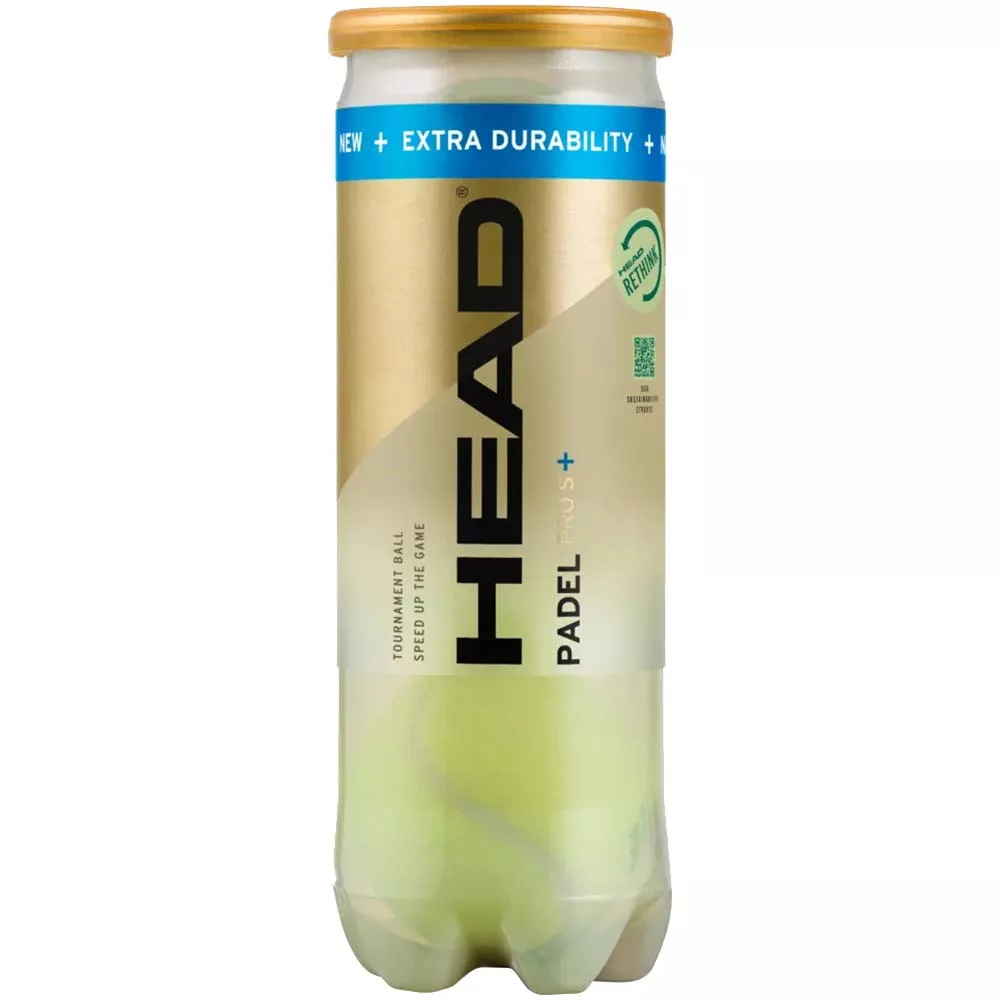 Carton de 24 tubes de 3 balles Head Padel Pro S+