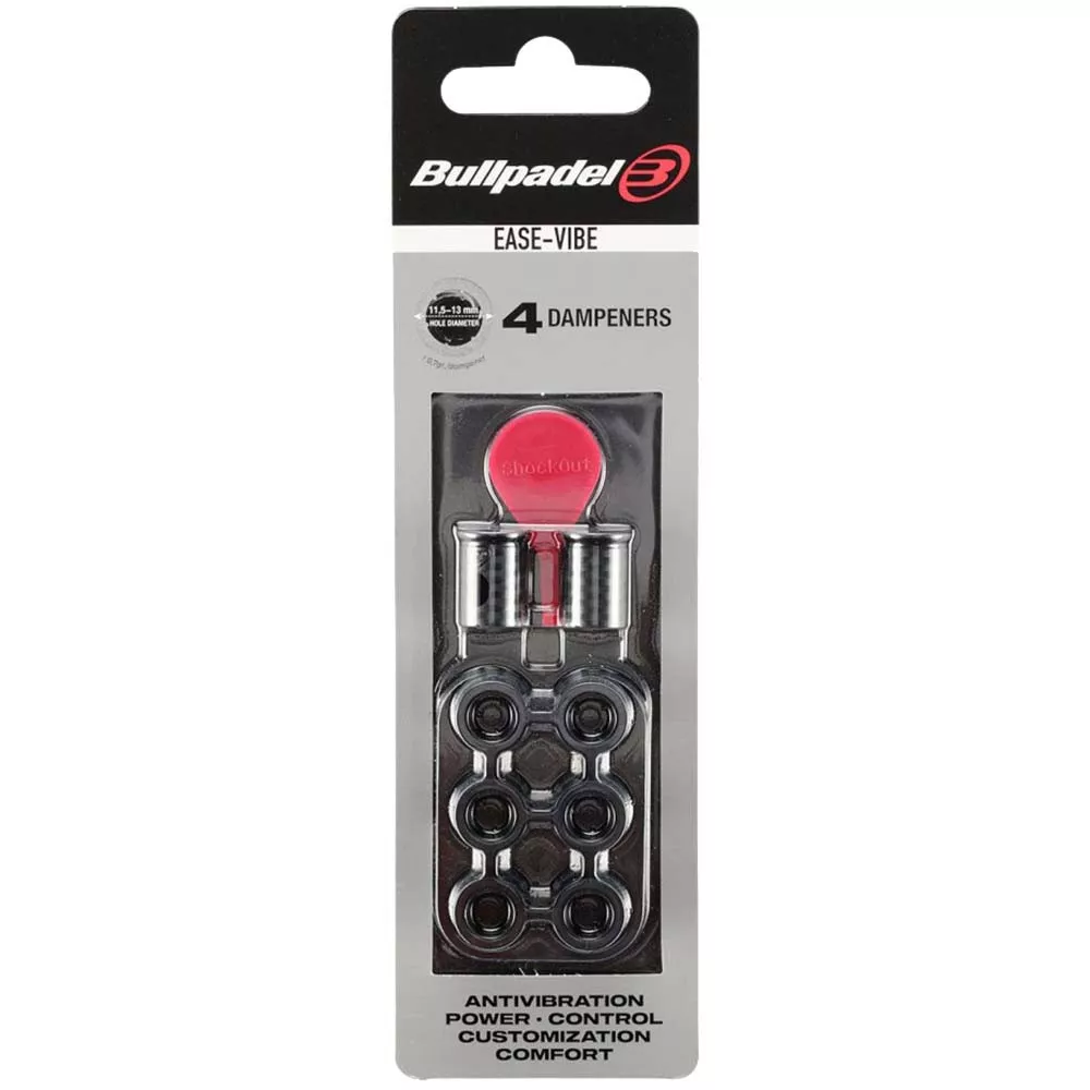 Bullpadel Ease Vibe Dempers x4 Oranje