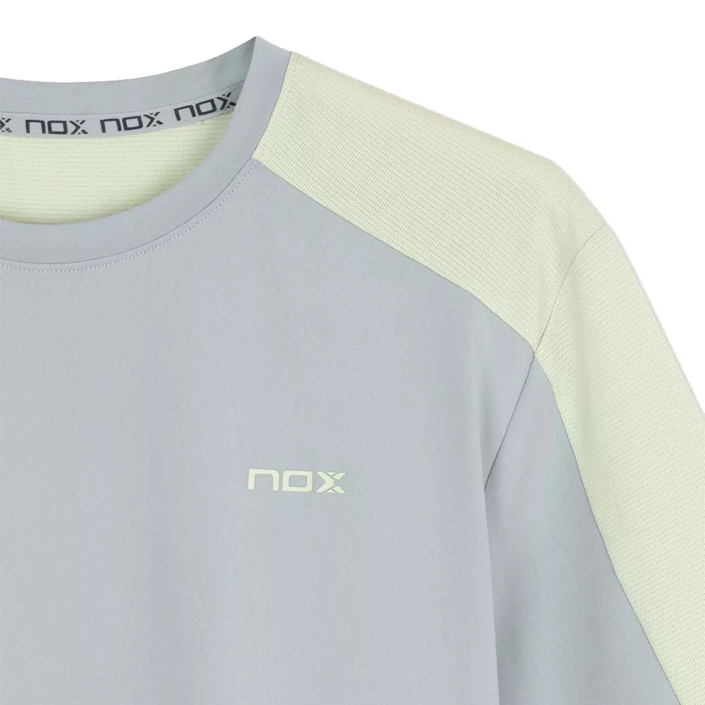 T-shirt Nox Pro Gris clair / Vert