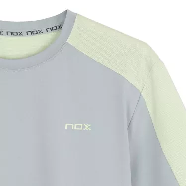 T-shirt Nox Pro Gris clair / Vert