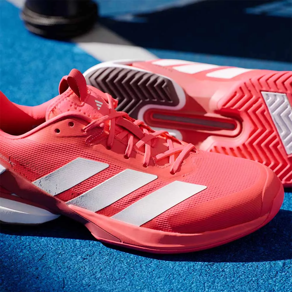 Chaussures Adidas Adizero Ubersonic 5 Rouge