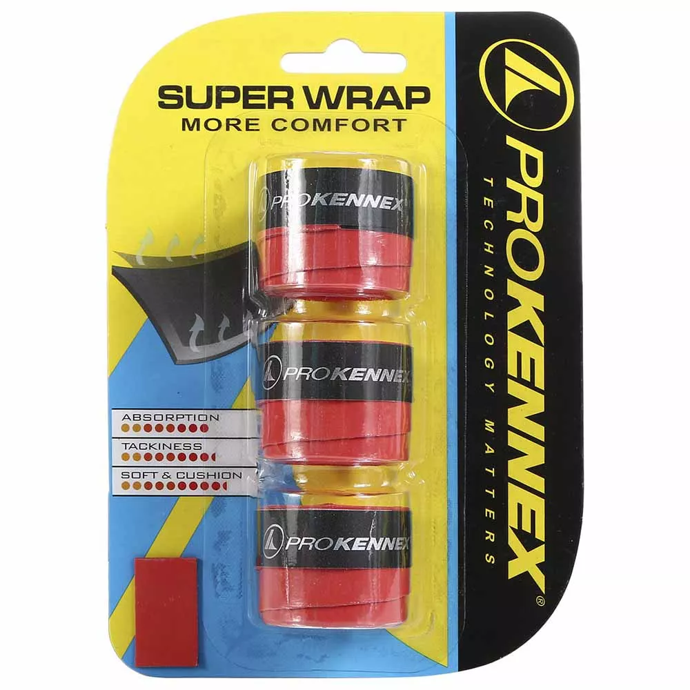 copy ofPro Kennex Super Wrap Zwart x 3 overgrips