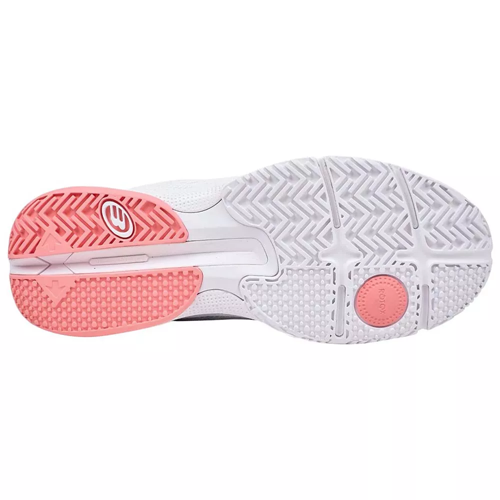 Chaussures Bullpadel Flow 24V Femme Blanc / Bleu marine