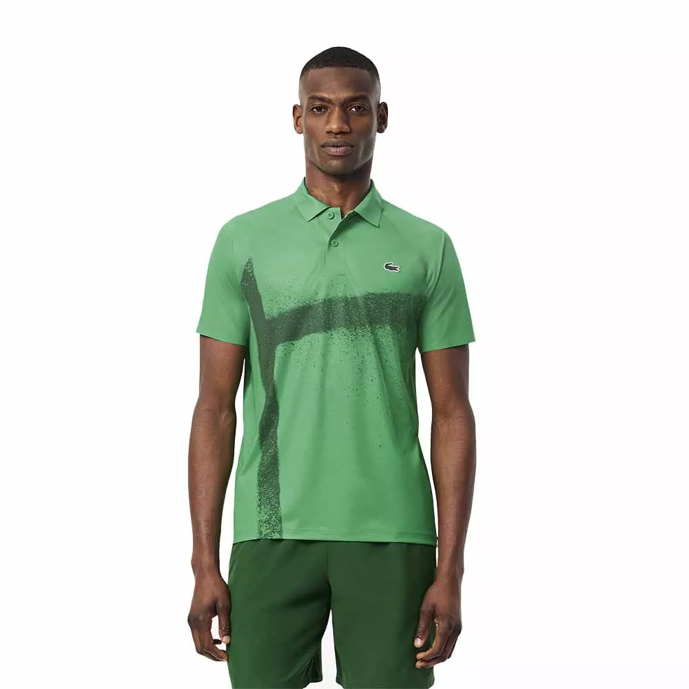 copy ofLacoste Tennis Novak Djokovic Player Blauw / Wit Polo
