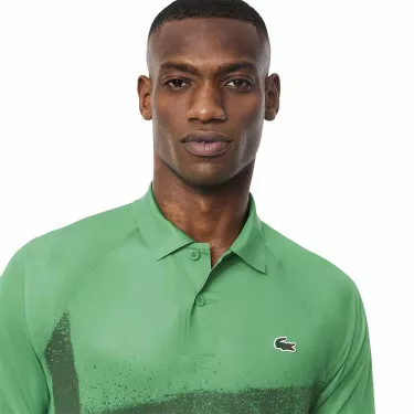 copy ofLacoste Tennis Novak Djokovic Player Blauw / Wit Polo