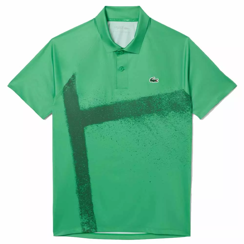 copy ofLacoste Tennis Novak Djokovic Player Blauw / Wit Polo